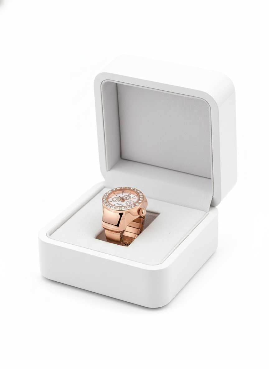 Adjustable Ring Watch 12