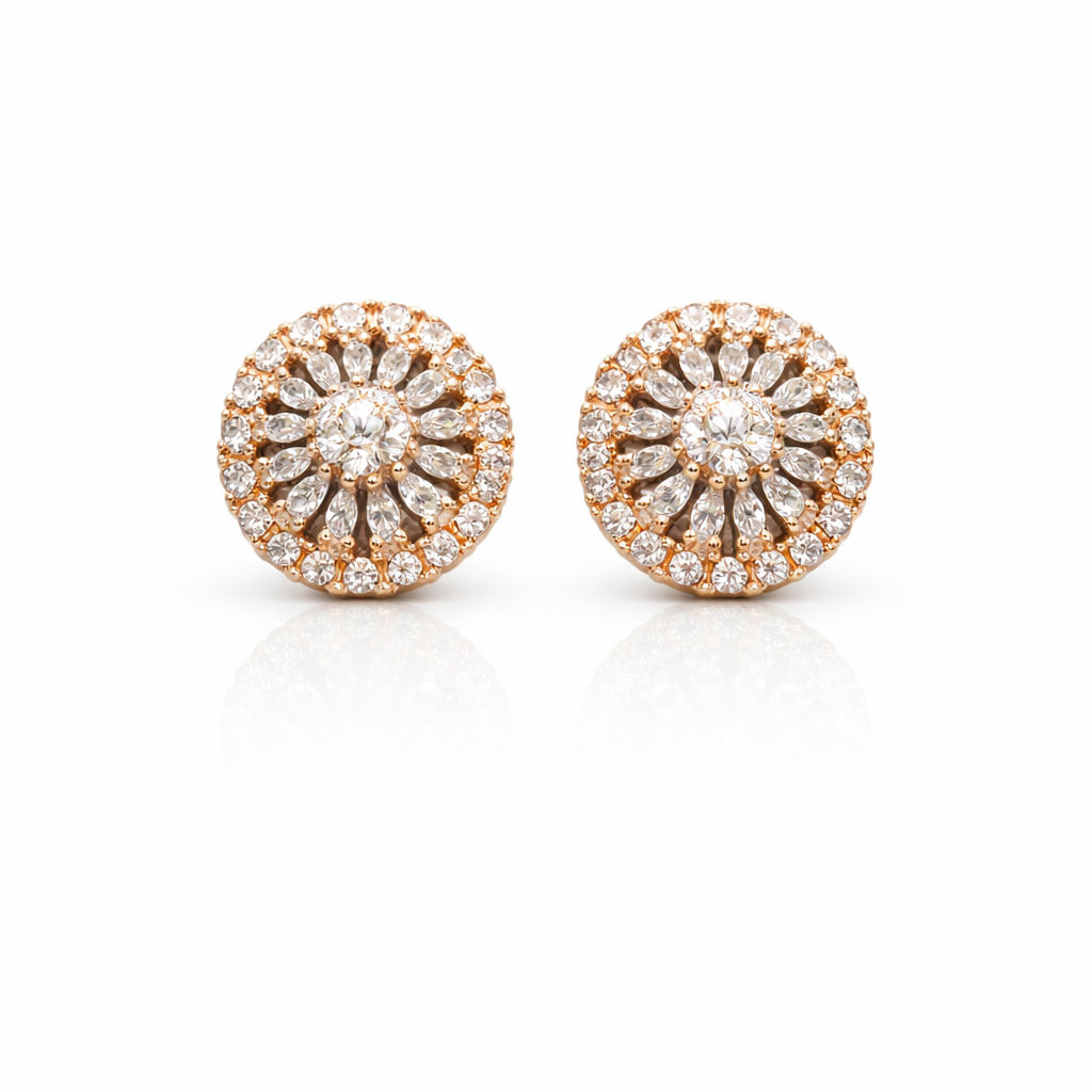 Anti Tarnish CZ Earring 18