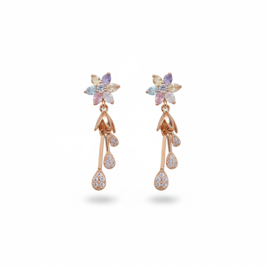 Anti Tarnish CZ Earring 20