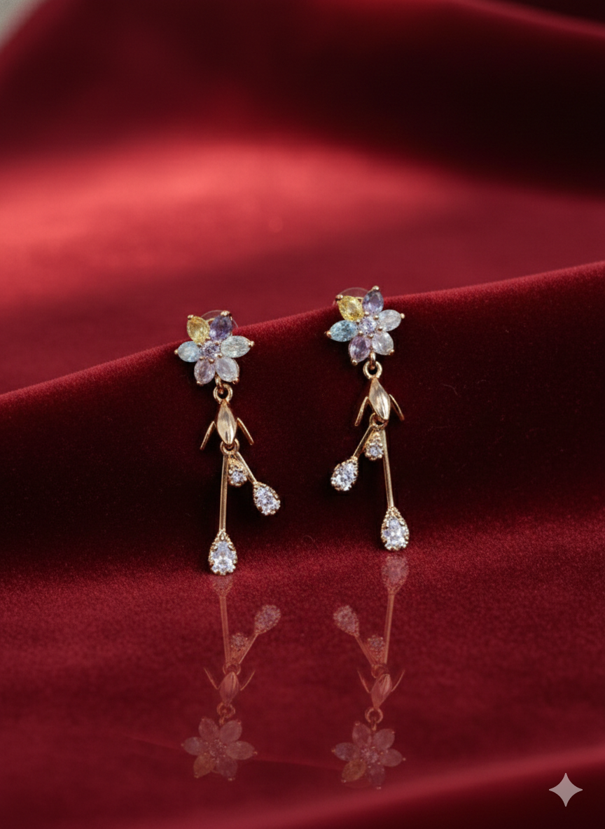Anti Tarnish CZ Earring 20