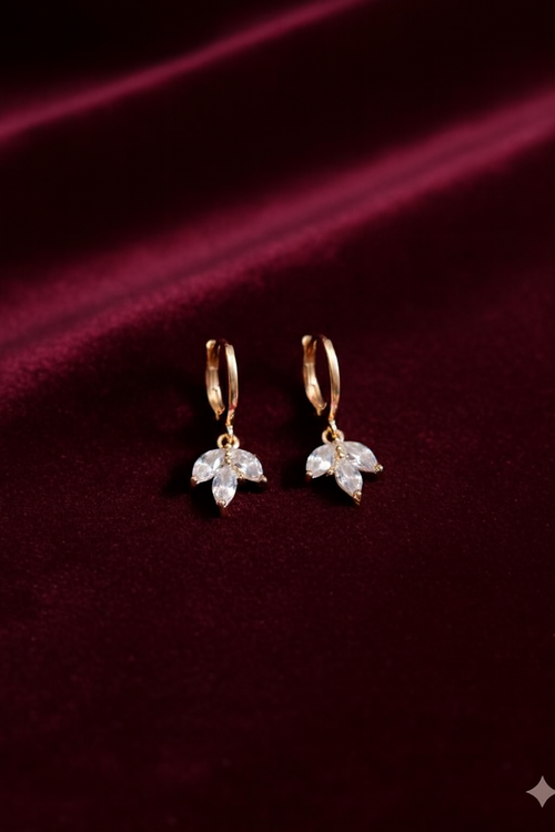 Anti Tarnish CZ Earring 35