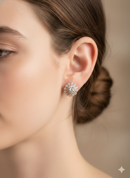 Anti Tarnish CZ Earring 5