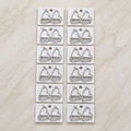 [NEW] [DRAFT] 18rs each 12-pair of imported earrings combo (9507) 45 [All Products, 16rs earrings collection]