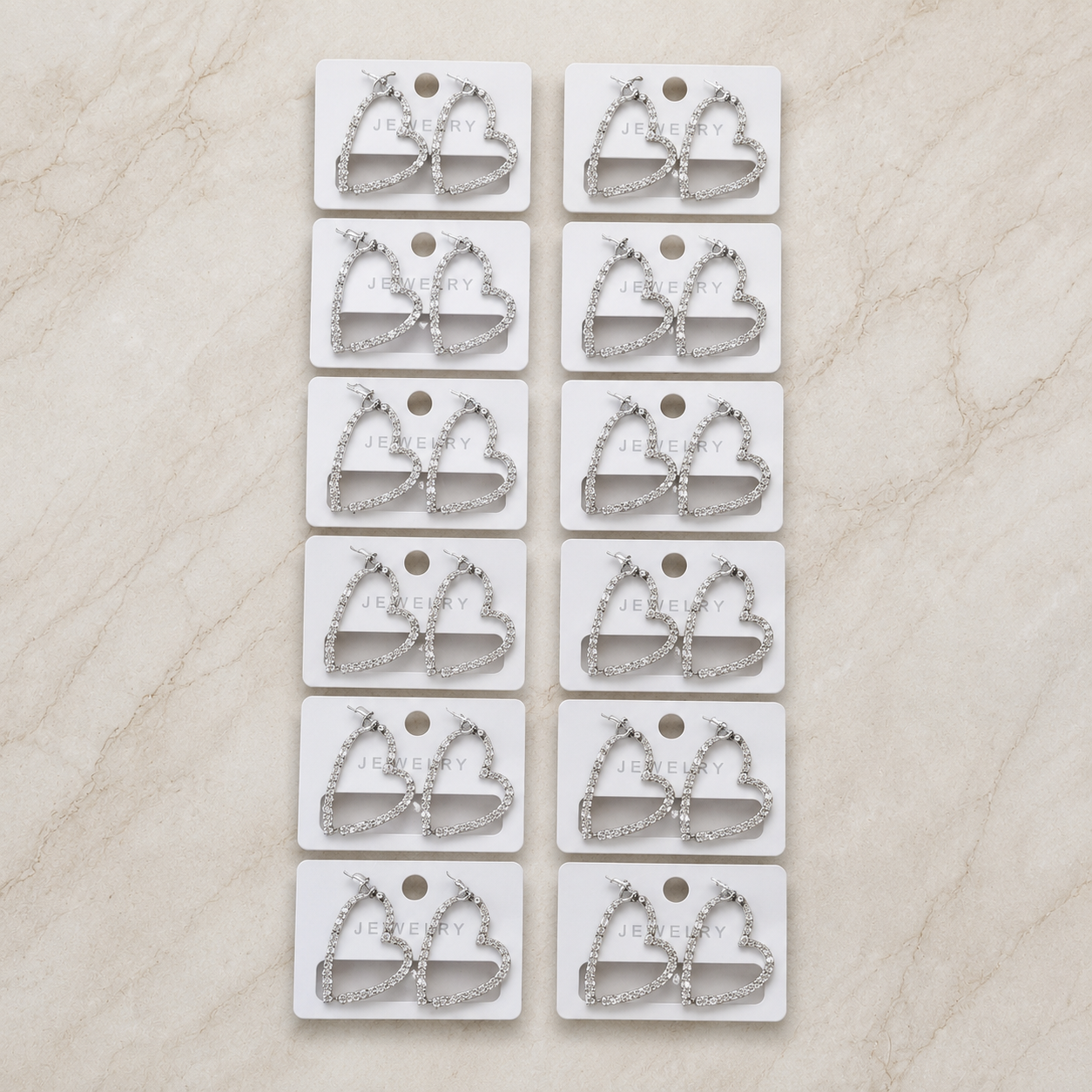 [NEW] [DRAFT] 18rs each 12-pair of imported earrings combo (9507) 45 [All Products, 16rs earrings collection]