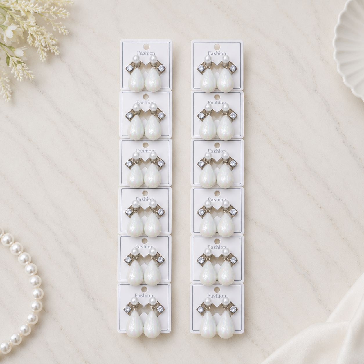 [NEW] [DRAFT] 18rs each 12-pair of imported earrings combo (4062) 31 [All Products, 16rs earrings collection]