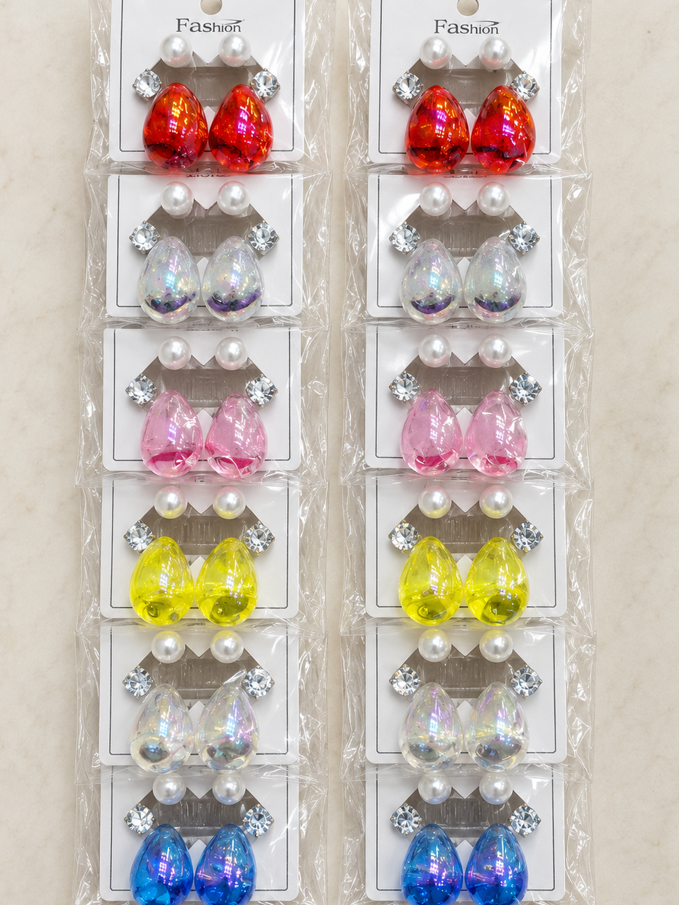 [NEW] [DRAFT] 16rs each 12-pair of imported earrings combo (9178) 10 [All Products, 16rs earrings collection]