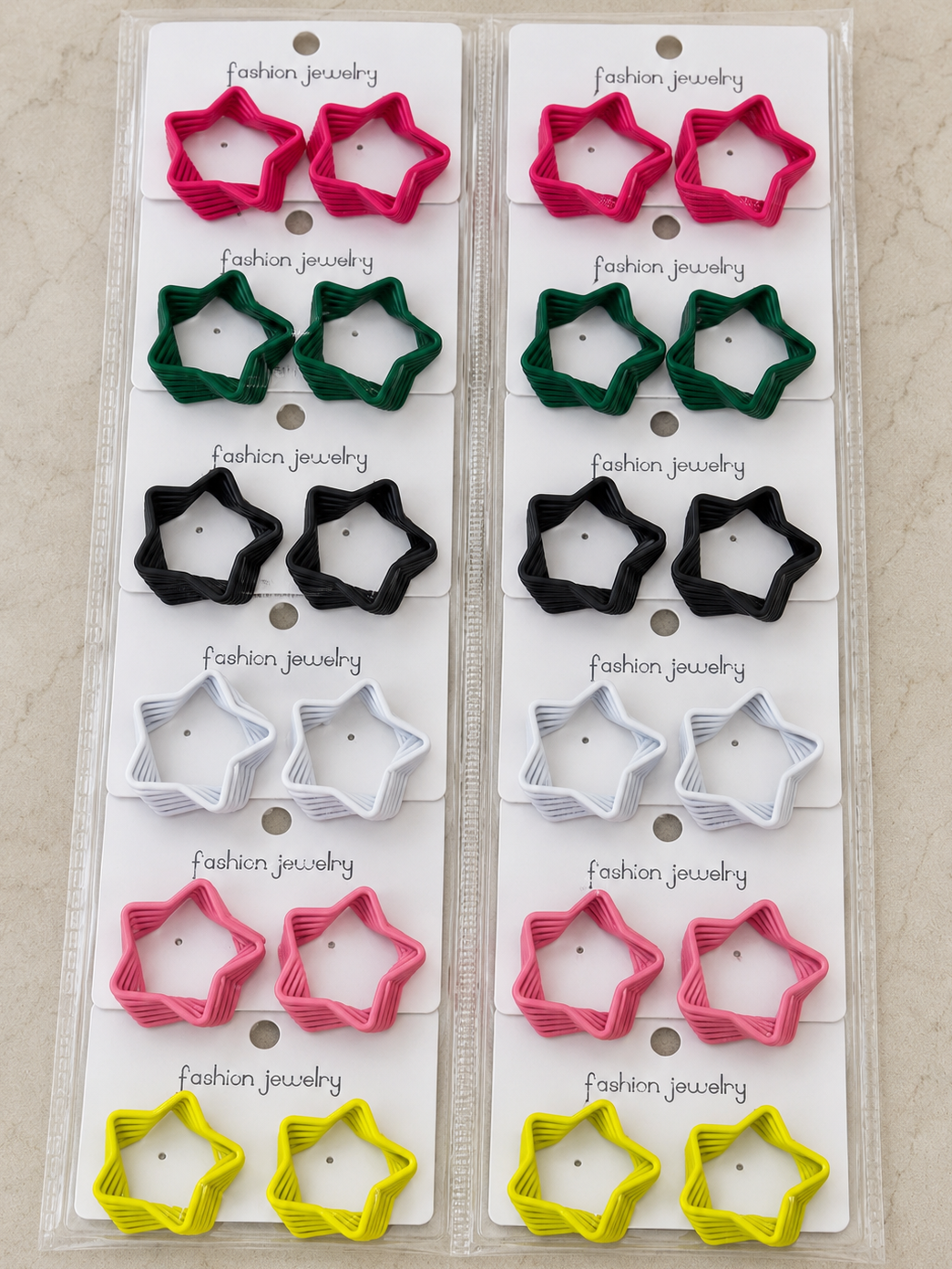 [NEW] [DRAFT] 13rs each 12-pair of imported earrings combo (9058) 22 [All Products, 16rs earrings collection]