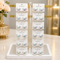 [NEW] [DRAFT] 18rs each 12-pair of imported earrings combo (3074) 44 [All Products, 16rs earrings collection]