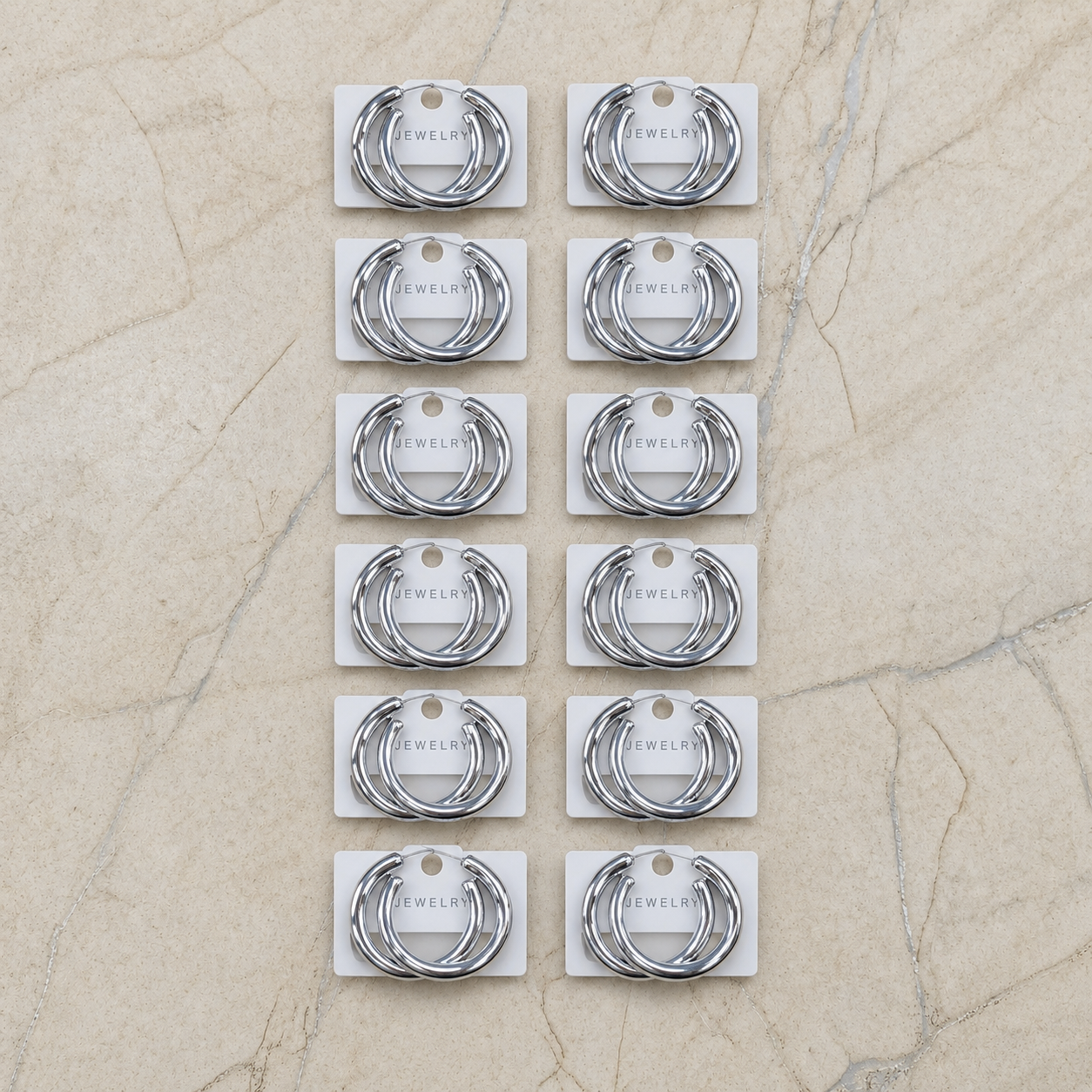[NEW] [DRAFT] 18rs each 12-pair of imported earrings combo (4121) 27 [All Products, 16rs earrings collection]