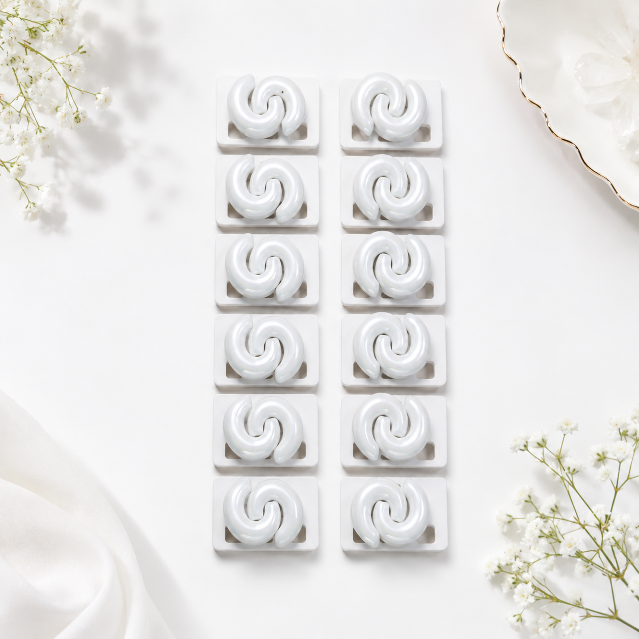 [NEW] [DRAFT] 18rs each 12-pair of imported earrings combo (9621) 54 [All Products, 16rs earrings collection]