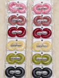 [NEW] [DRAFT] 14rs each 12-pair of imported earrings combo (9177) 19 [All Products, 16rs earrings collection]